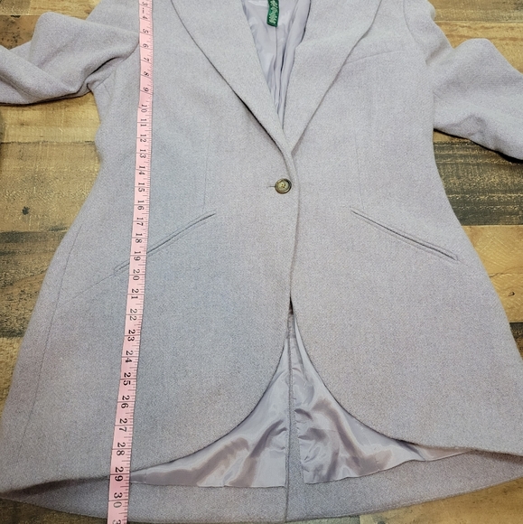 16 Lavender Wool Ralph Lauren Lined Blazer - Picture 6 of 8